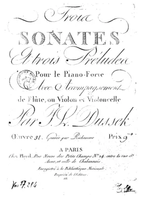 Three Sonatas and Three Preludes