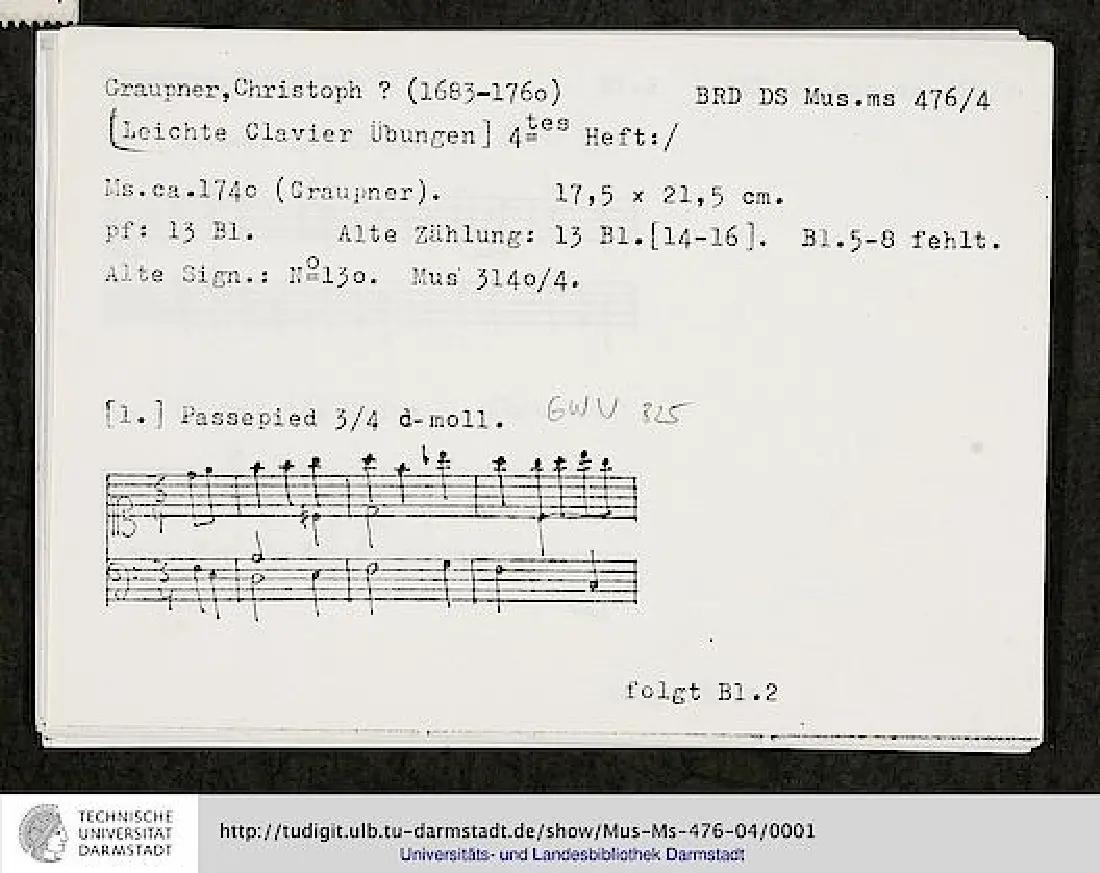 27 Harpsichord pieces - Page 1