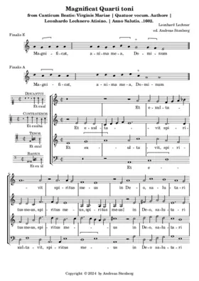 Magnificat Quarti toni