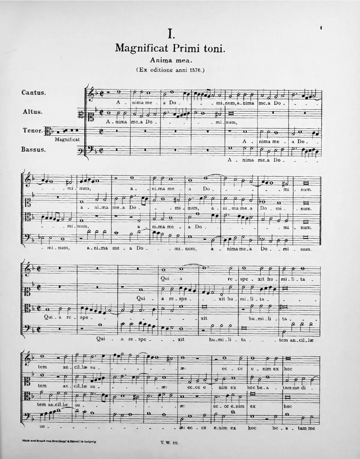 16 Magnificats - Page 1