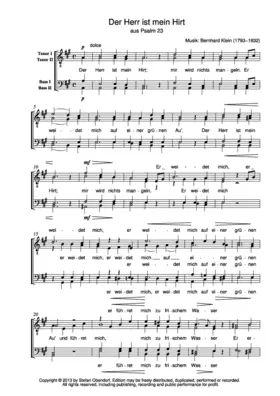 Der Herr ist mein Hirt