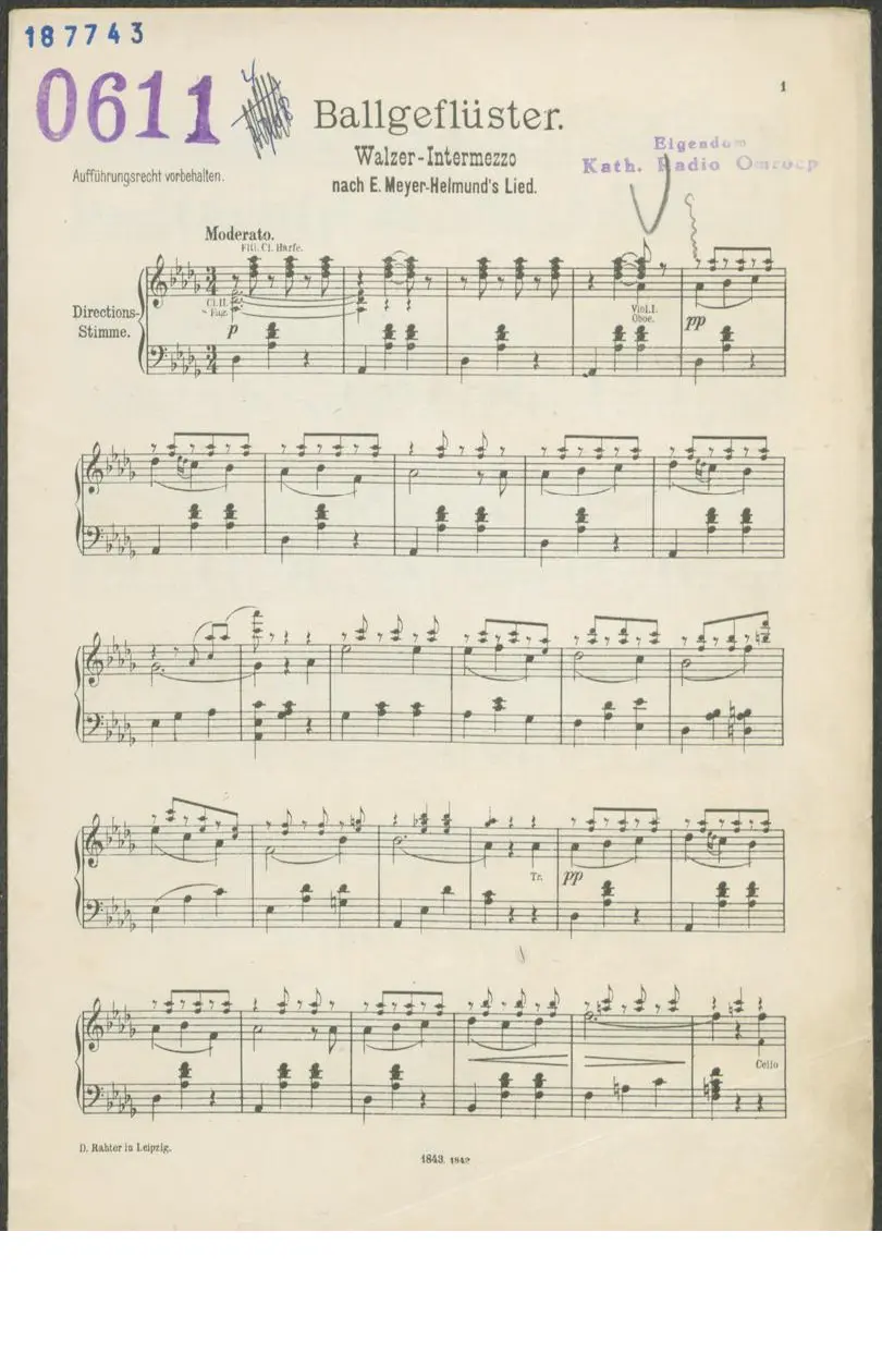 3 Lieder - Page 1
