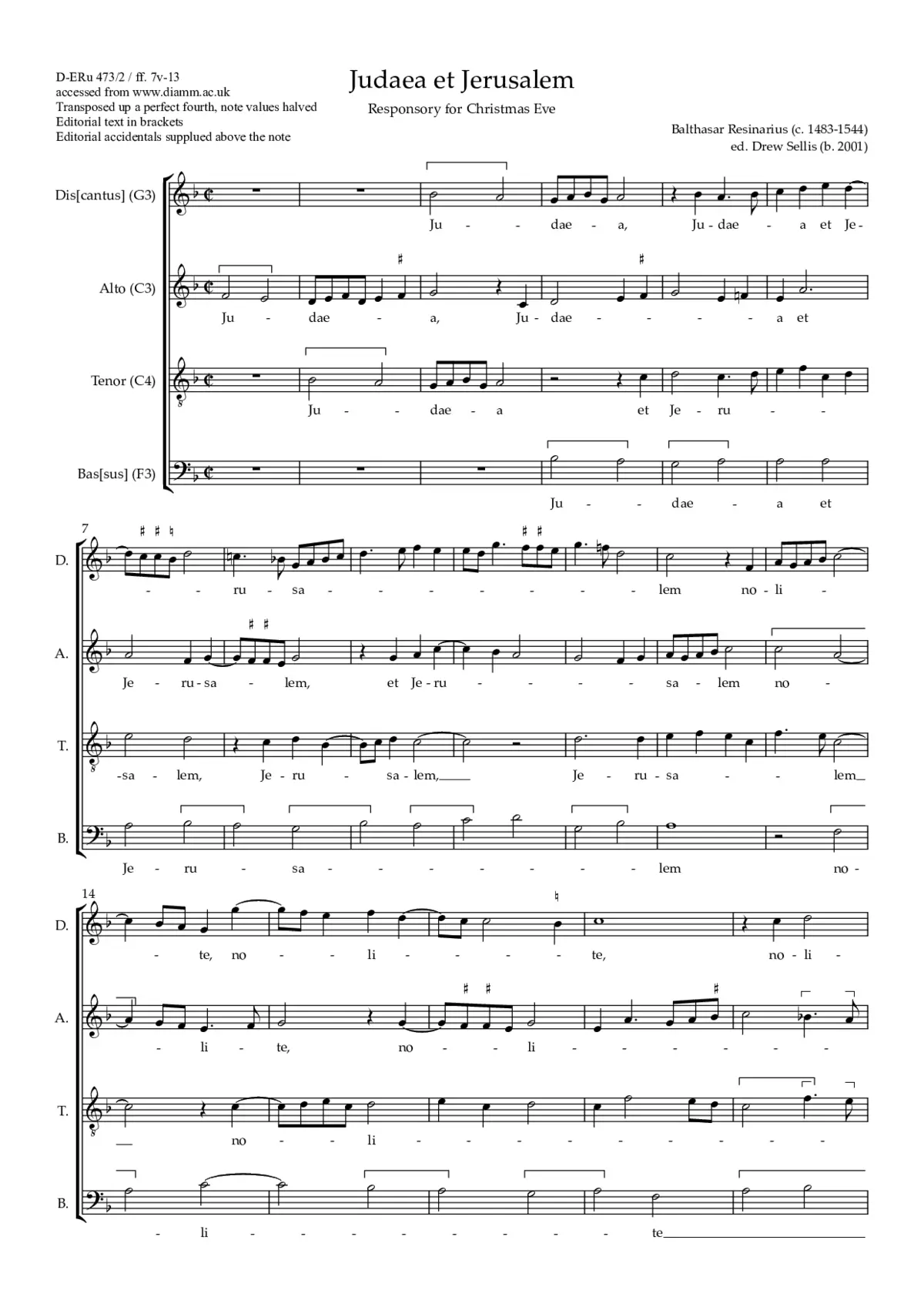 Judaea et Jerusalem - Page 1