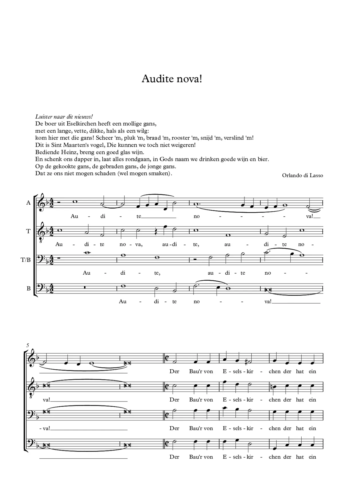 Audite nova! - Page 1