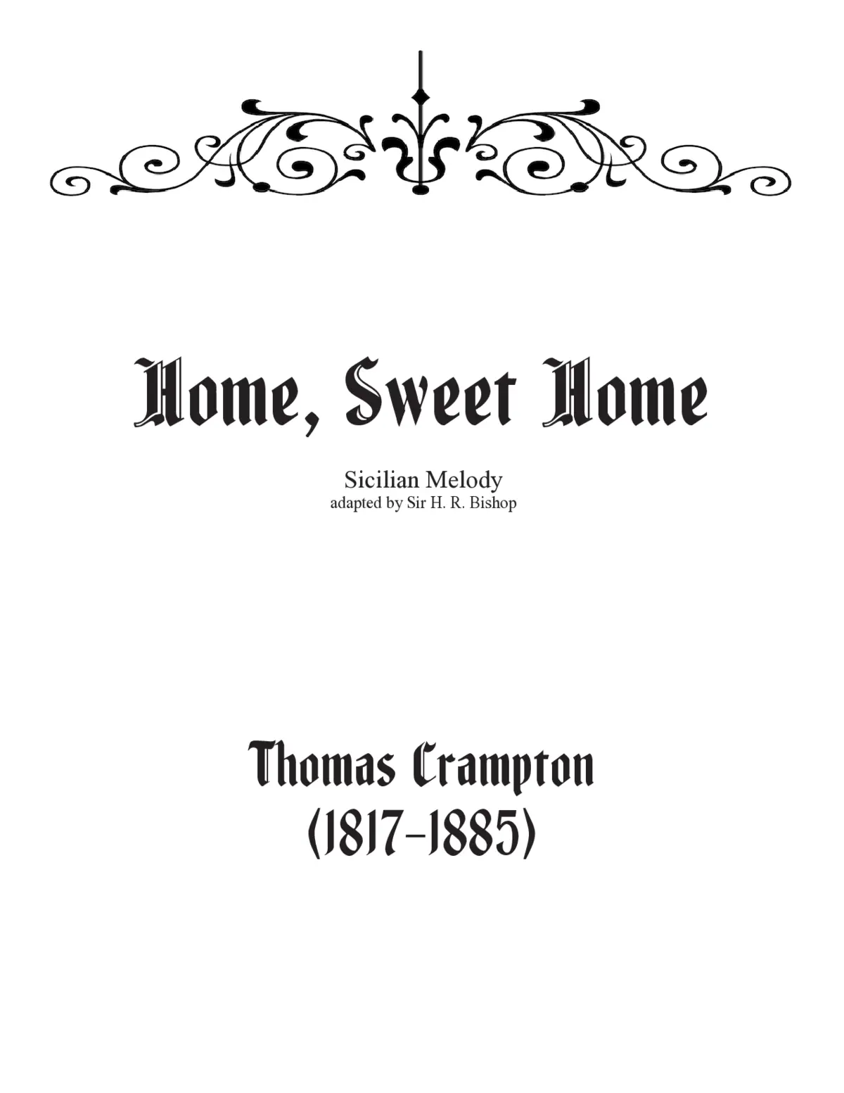 Home, sweet home - Page 1