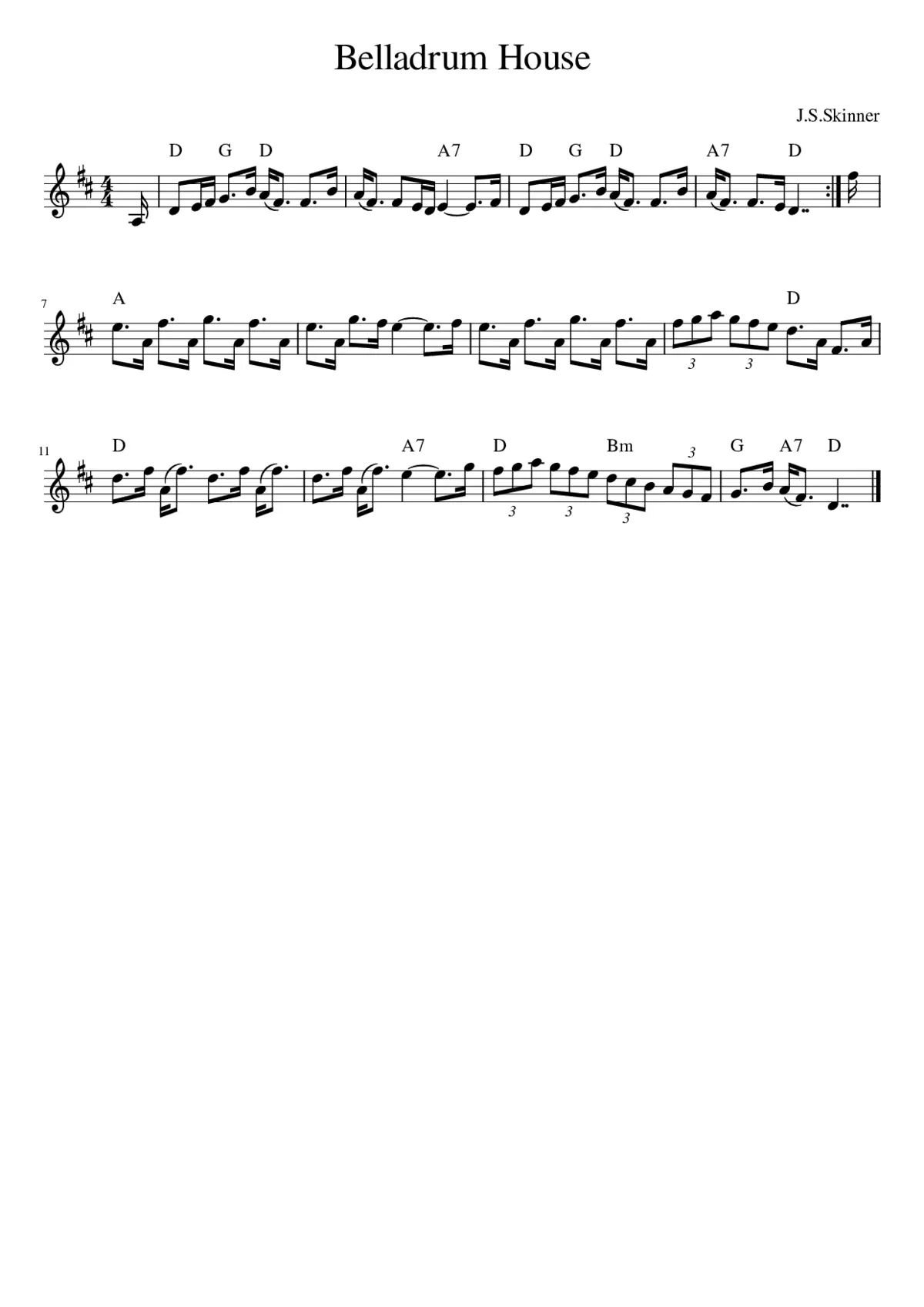 Belladrum House - Page 1