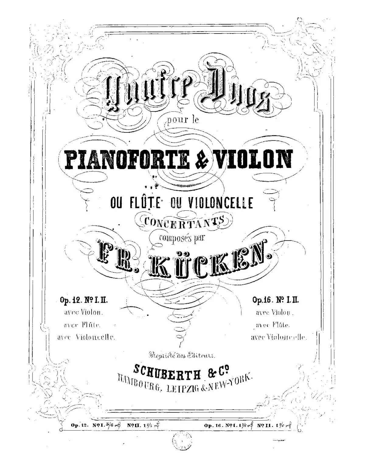 2 Violin Sonatas - Page 1