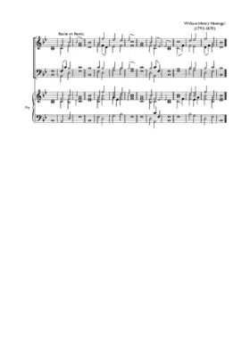 Double chant in B flat major VI