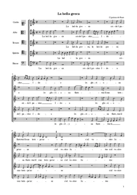 La bella Greca