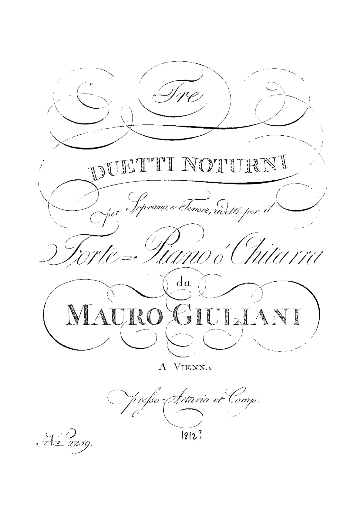 3 Duetti Noturni - Page 1