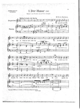 2 Balladen aus fredricianischer Zeit