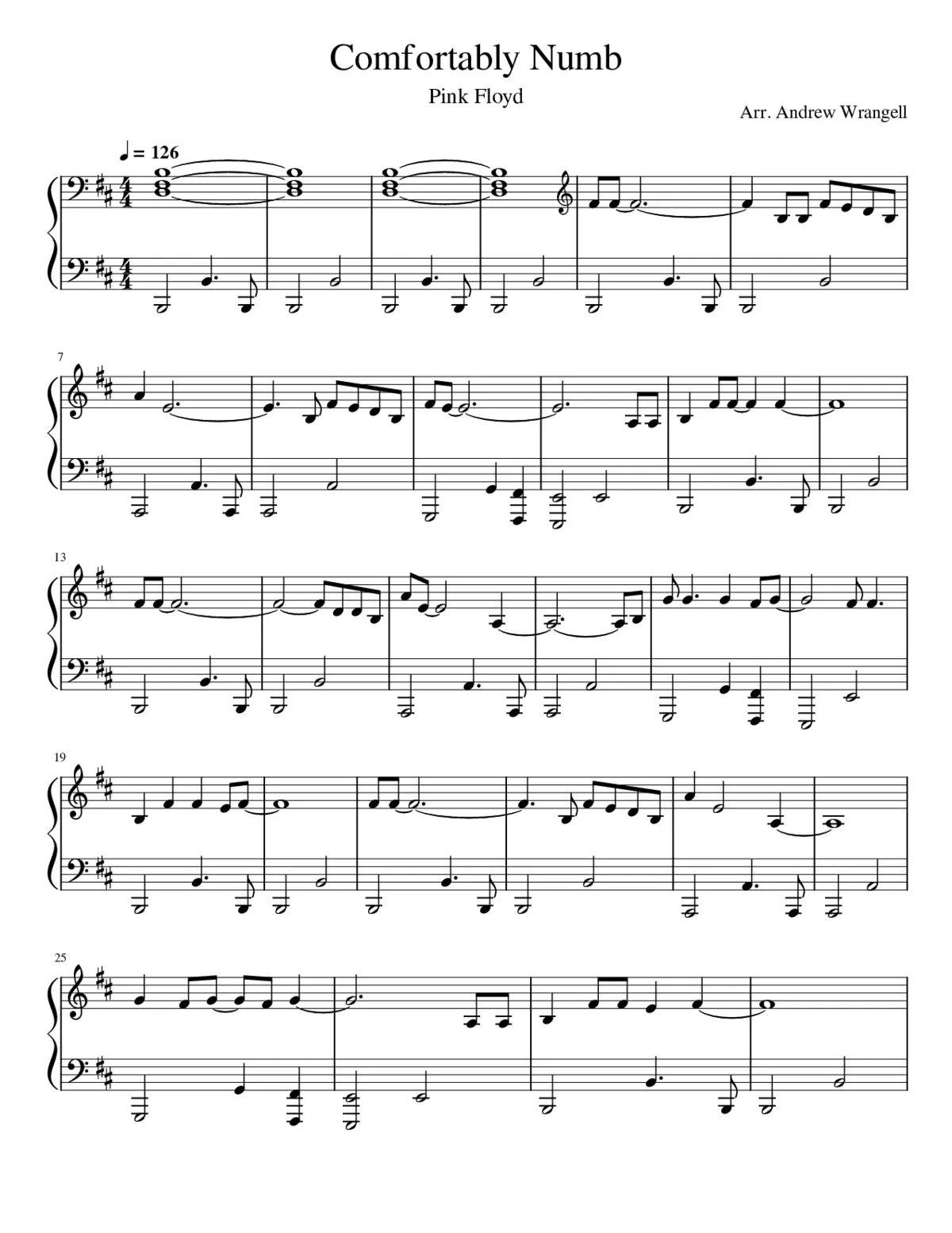 comfortably numb - Page 1