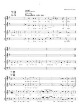 Magnificat tertii toni
