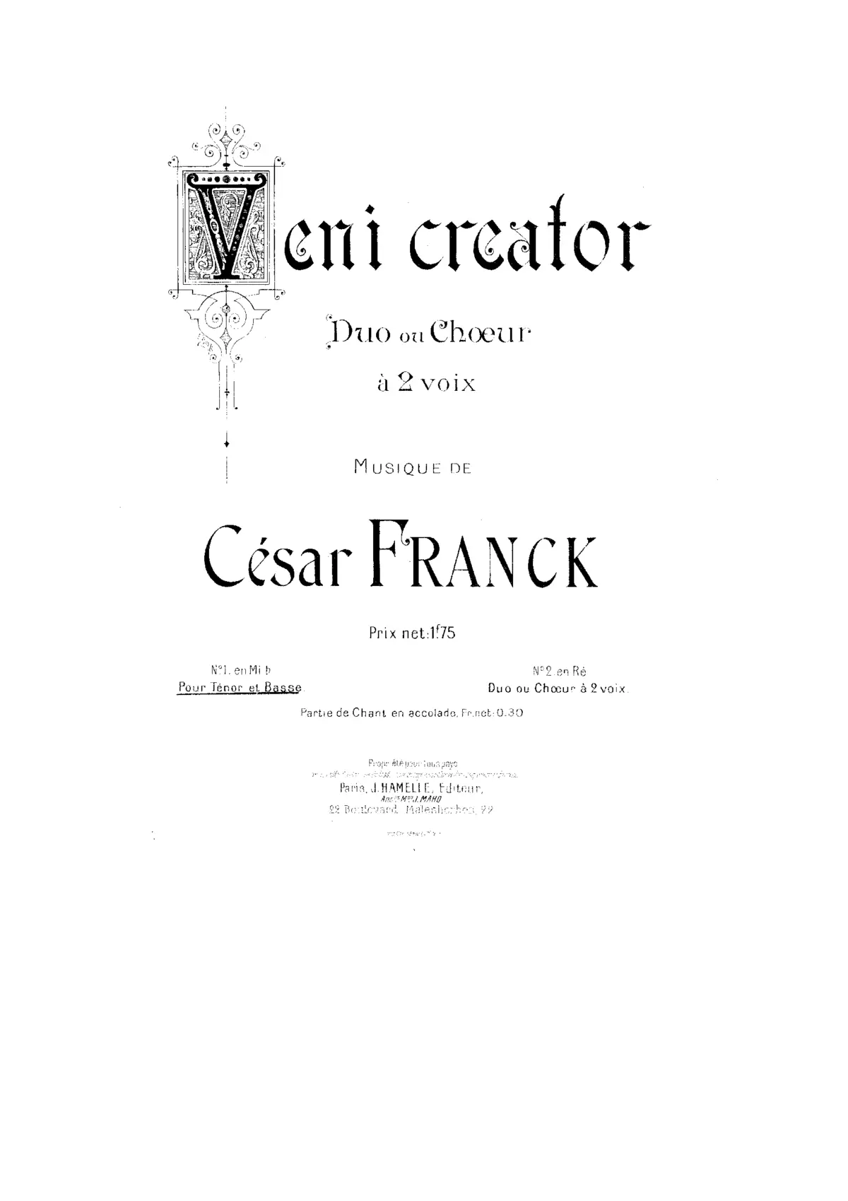 Veni creator - Page 1