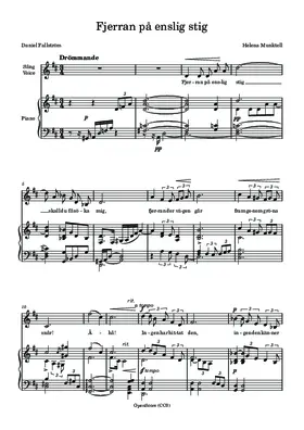 Fjerran på enslig stig