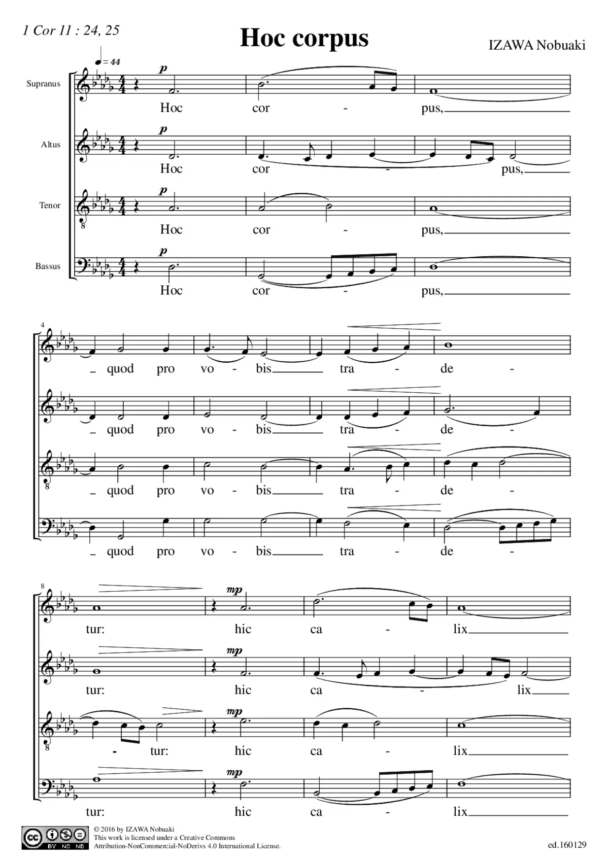 Hoc corpus - Page 1