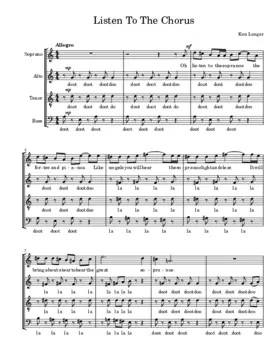 Listen To The Chorus