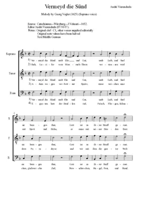 Vermeyd die Sünd