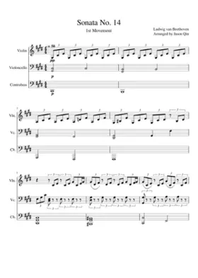 Piano Sonata No.14 Op.27 No.2