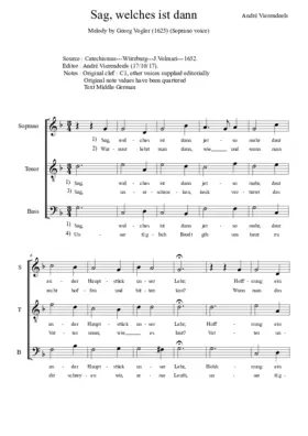 Sag, welches ist dann