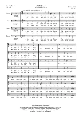 Ich ruf zu Gott mit meiner Stimm, SWV 174