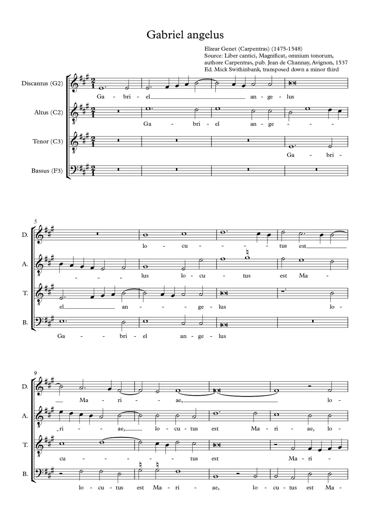 Gabriel angelus - Page 1