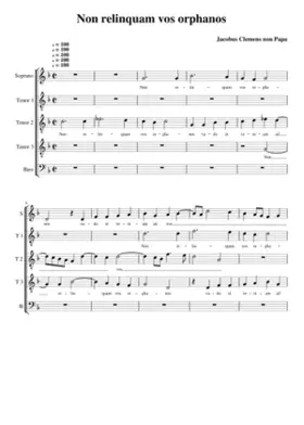 Non relinquam vos orphanos