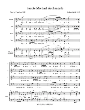 Sancte Michael Archangele (I)