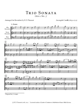 Trio Sonata in A major