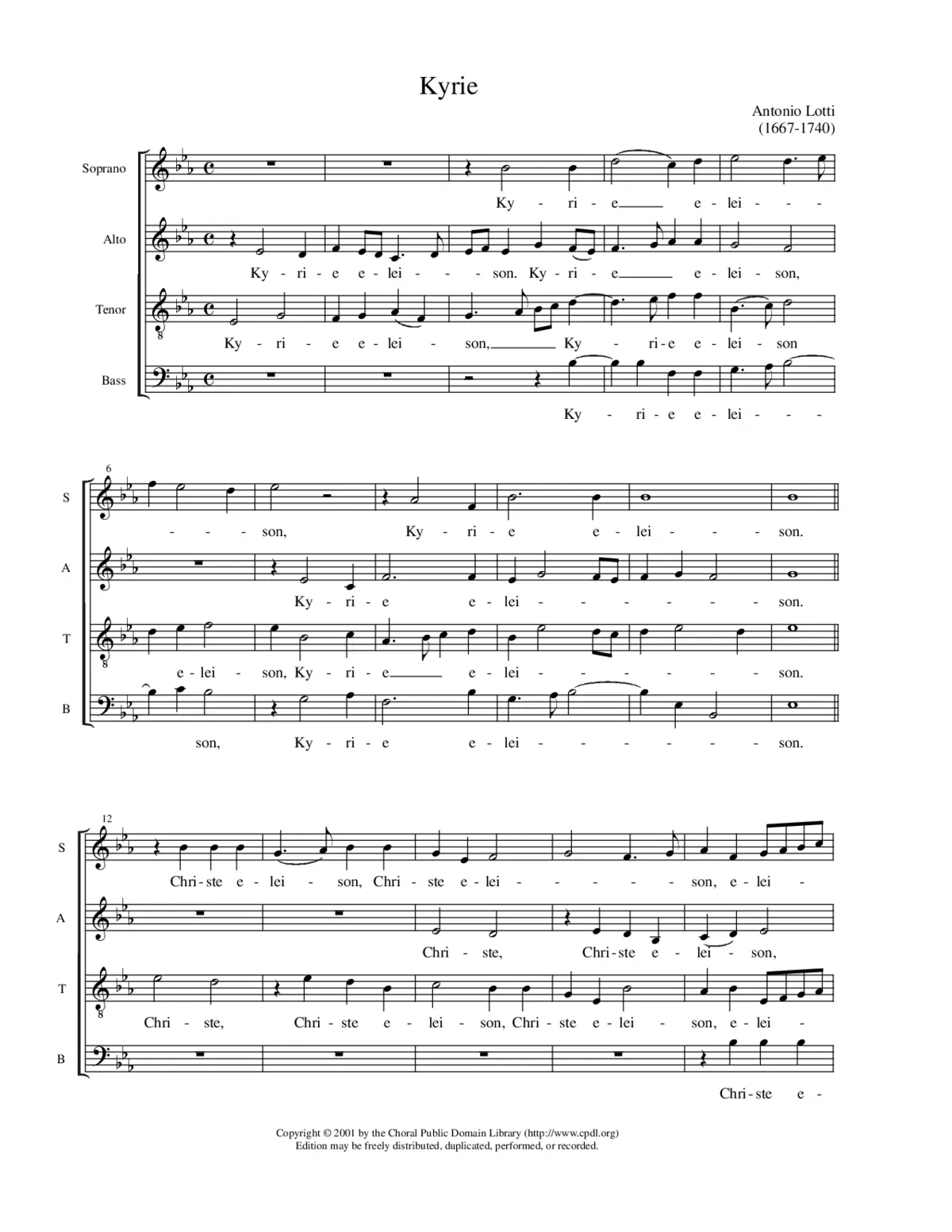 Missa brevis in F - Page 1