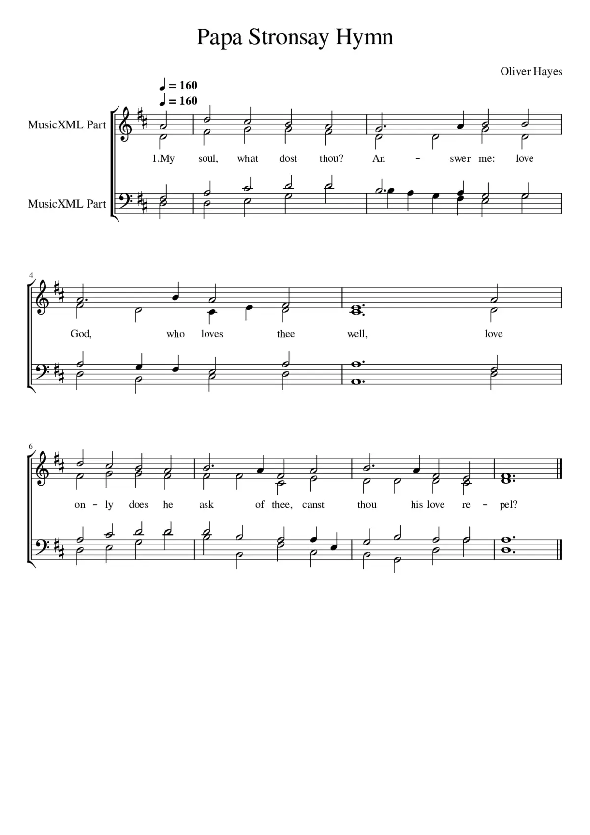 My soul what dost thou? - Page 1