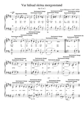 Var hälsad sköna morgonstund