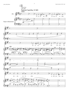 Sancta Caecilia S.343