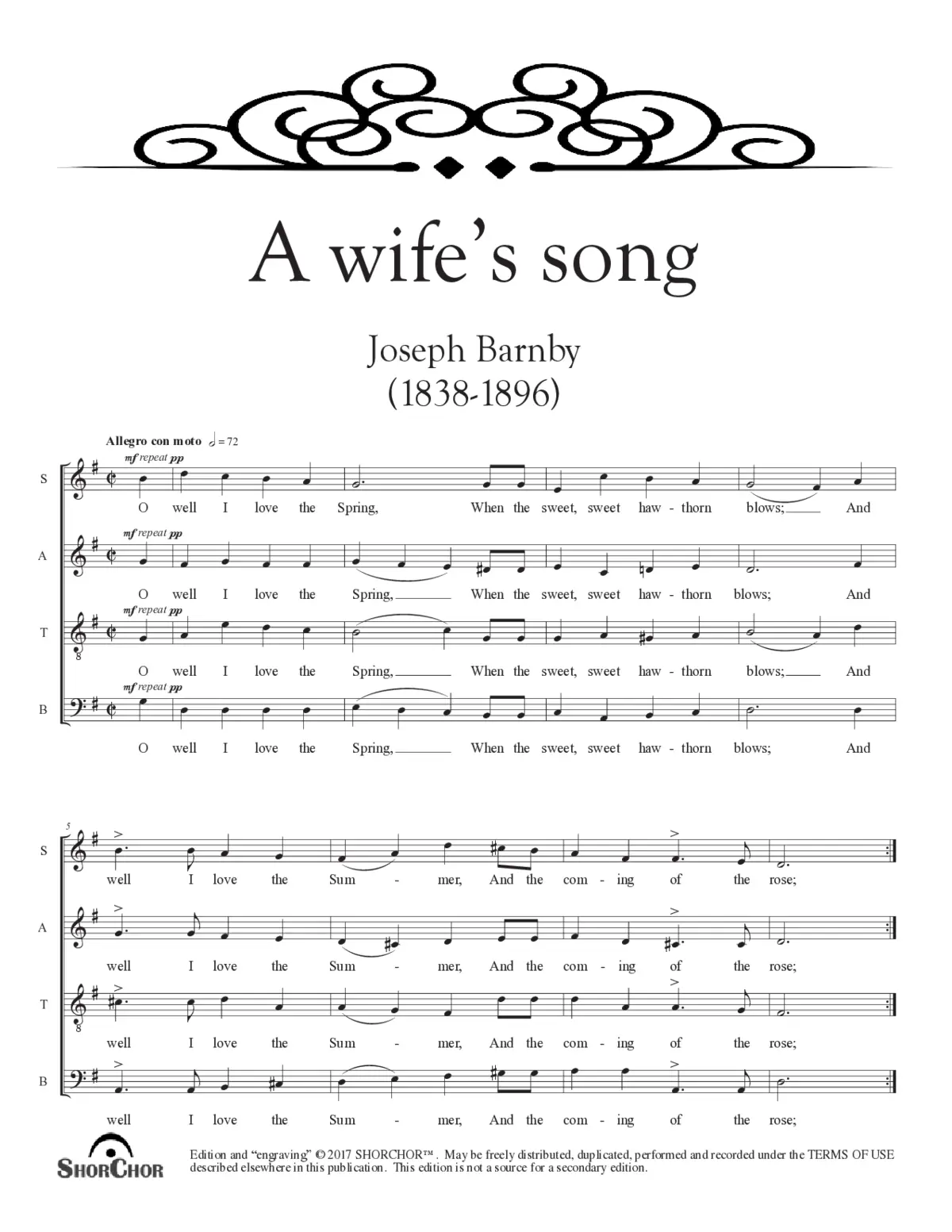 A wife's song - Page 1
