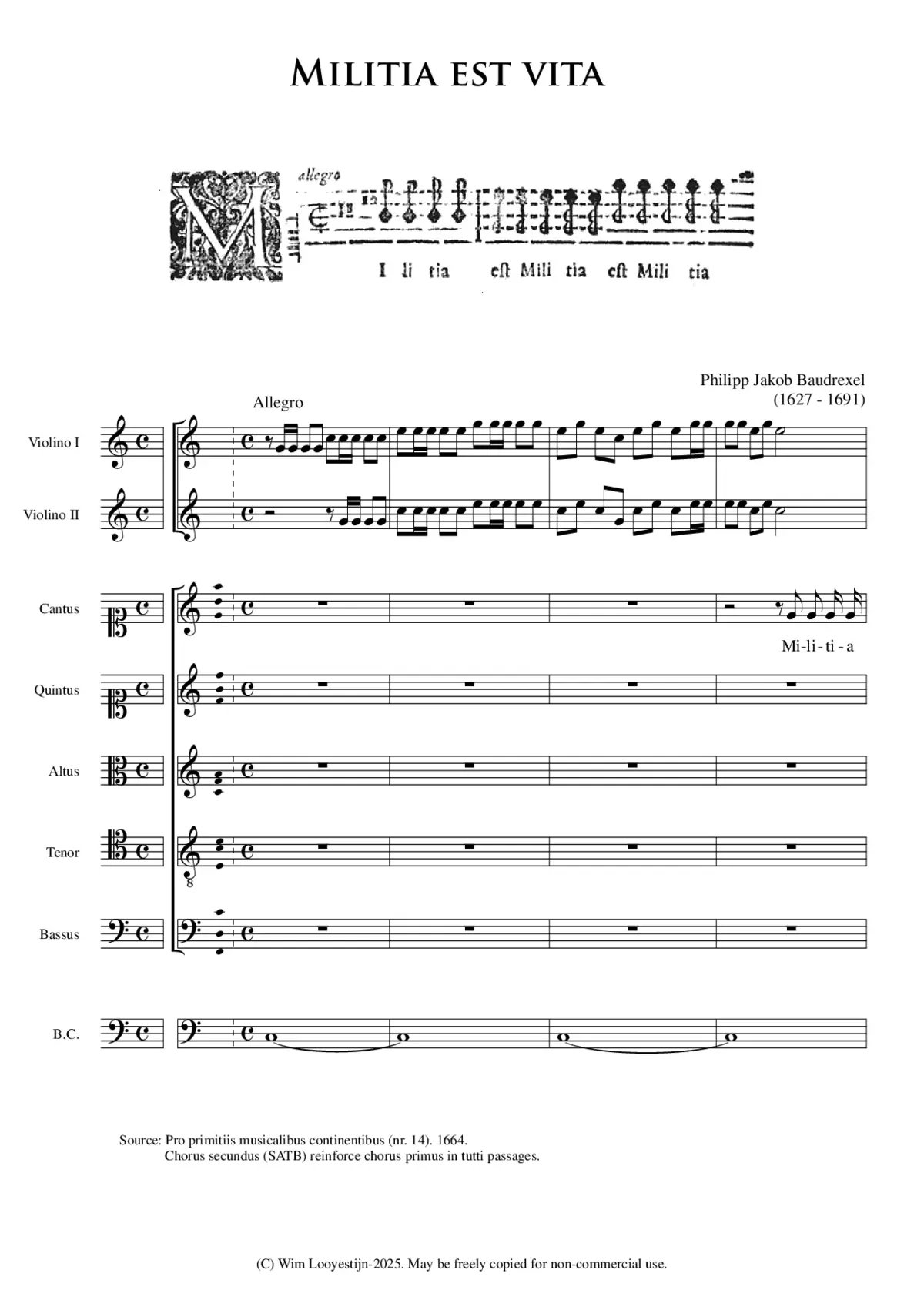 Militia est vita - Page 1