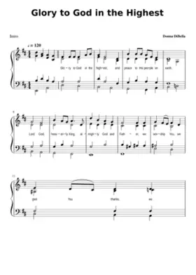 Glory to God in the Highest