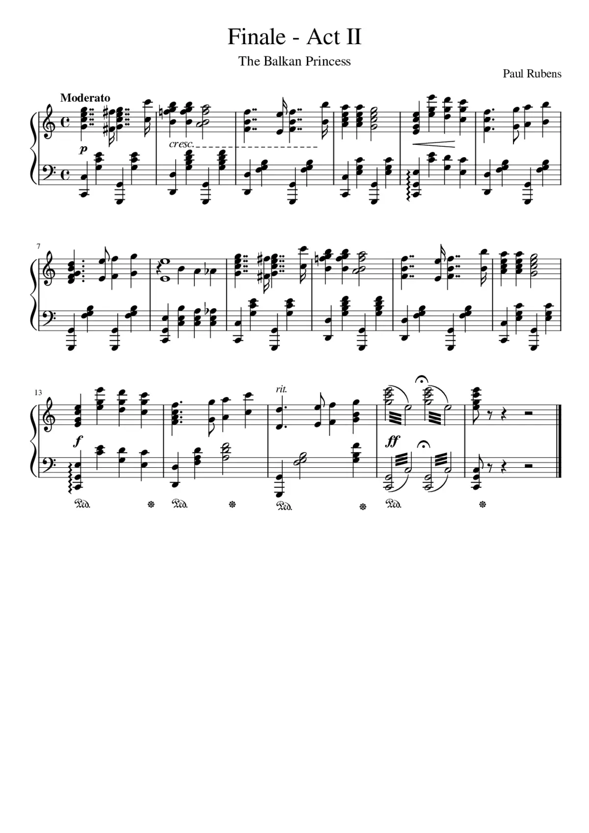 The Balkan princess - Page 1