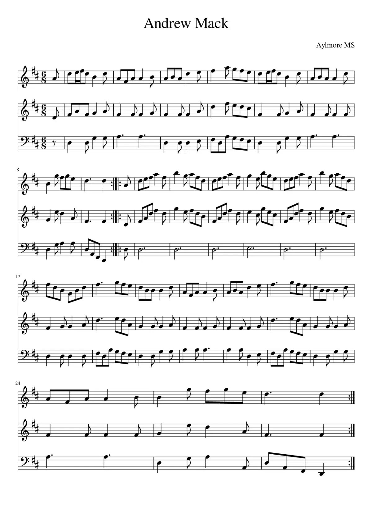 Andrew Mack - Page 1