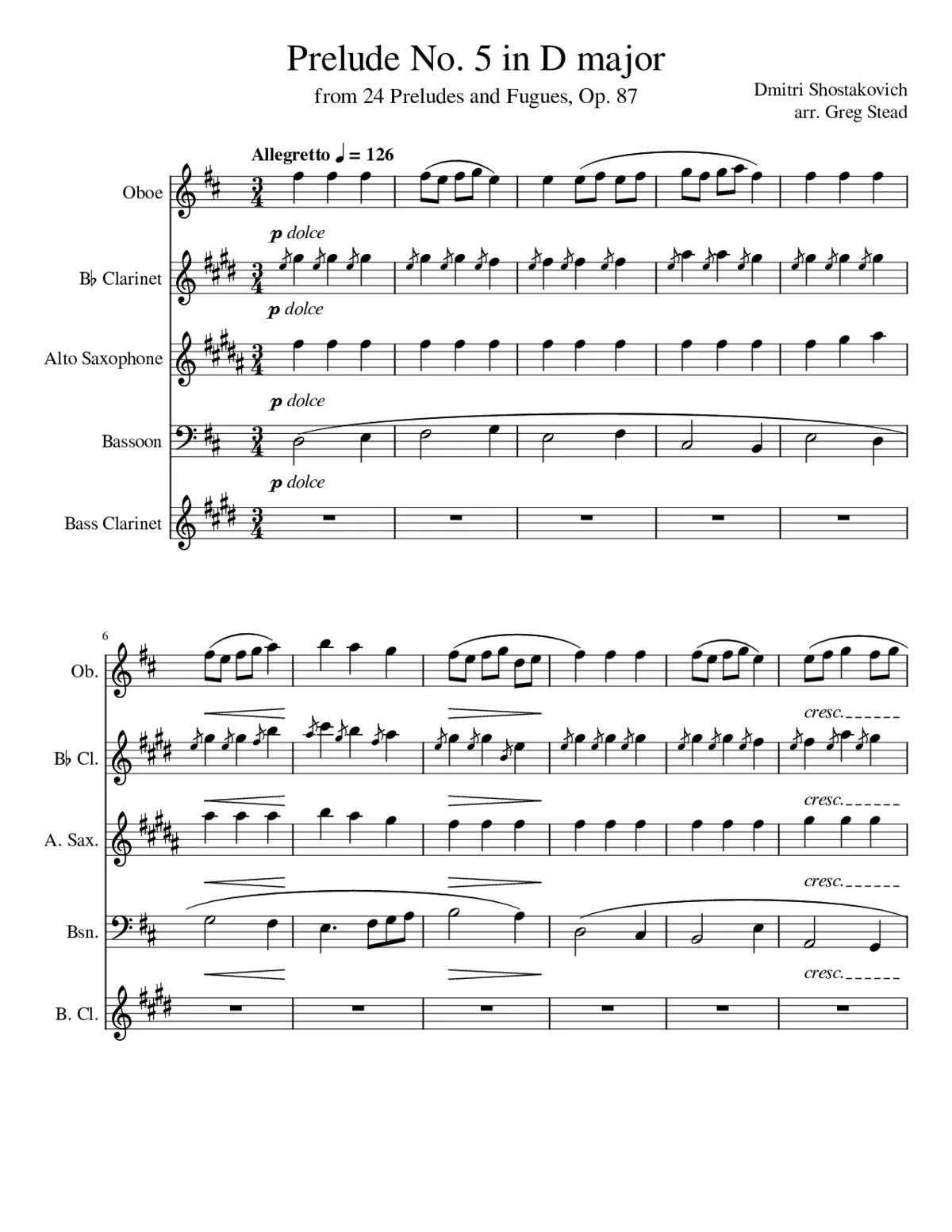 24 Preludes and Fugues Op.87 - Page 1