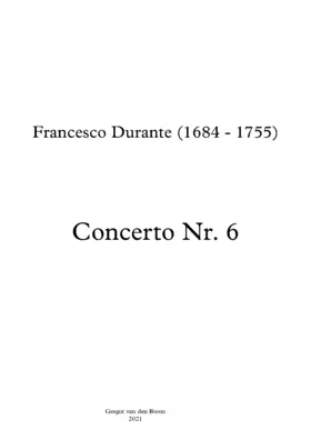 Concerto in A major