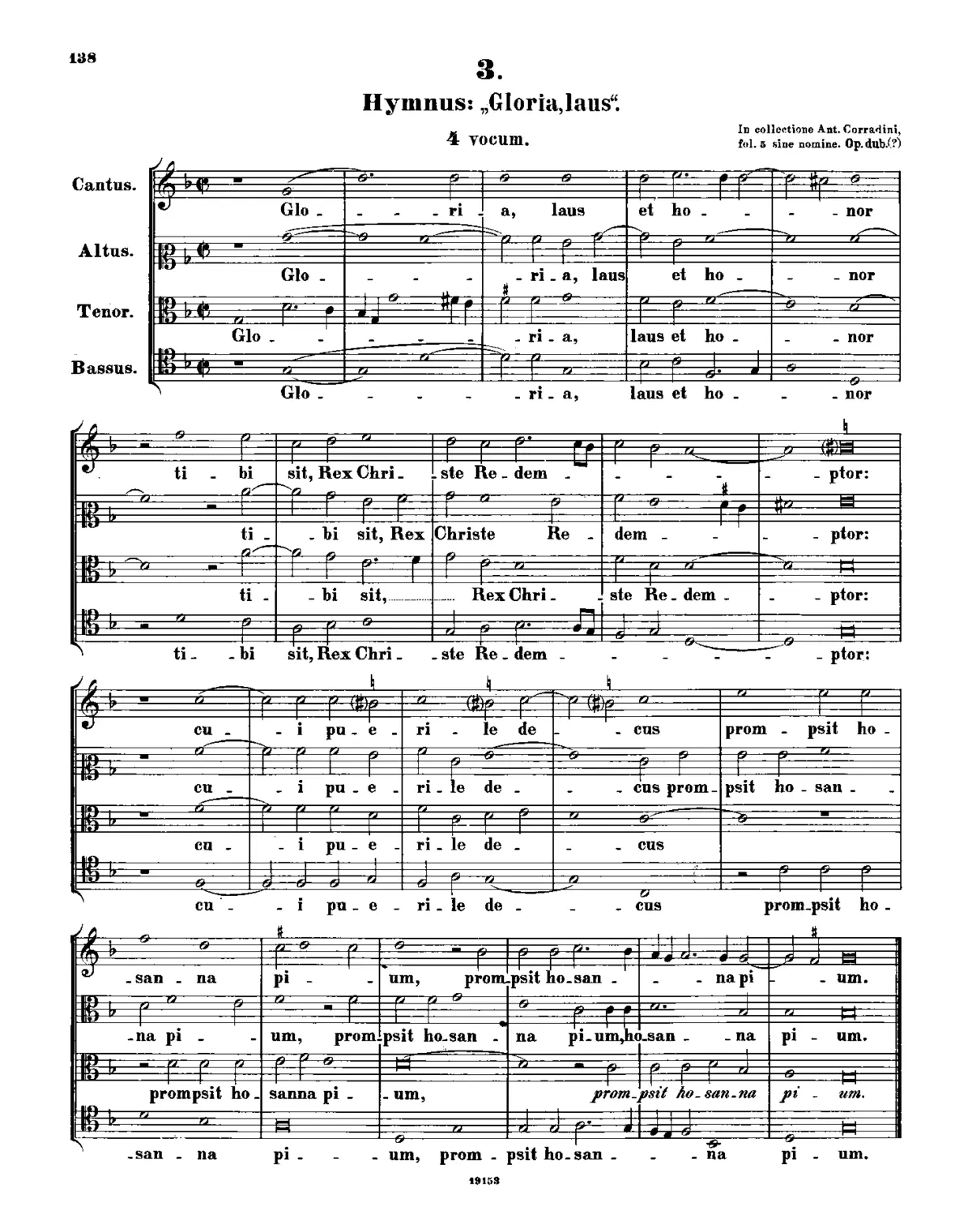 Gloria, laus - Page 1