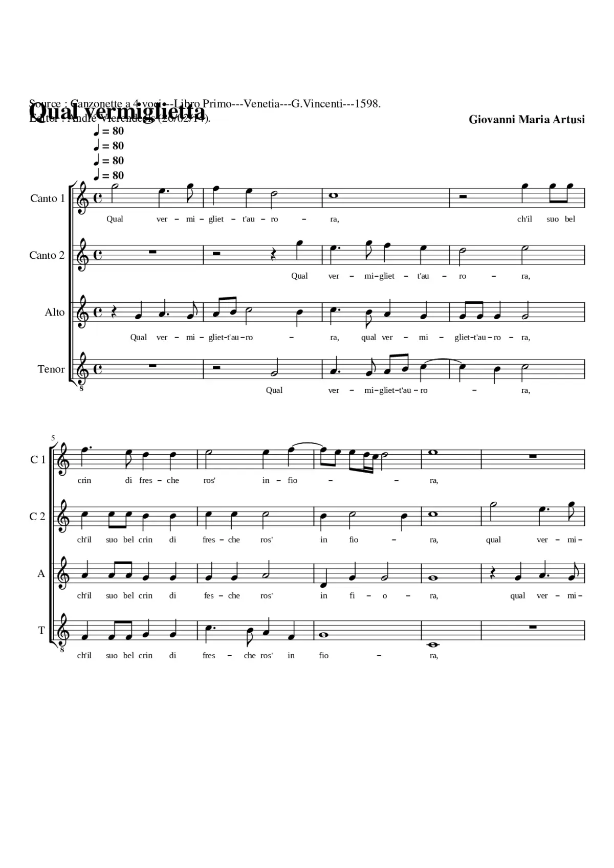 Qual vermiglietta - Page 1