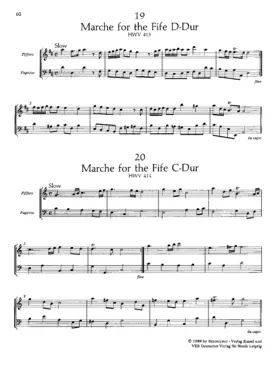 March for Fife in D major