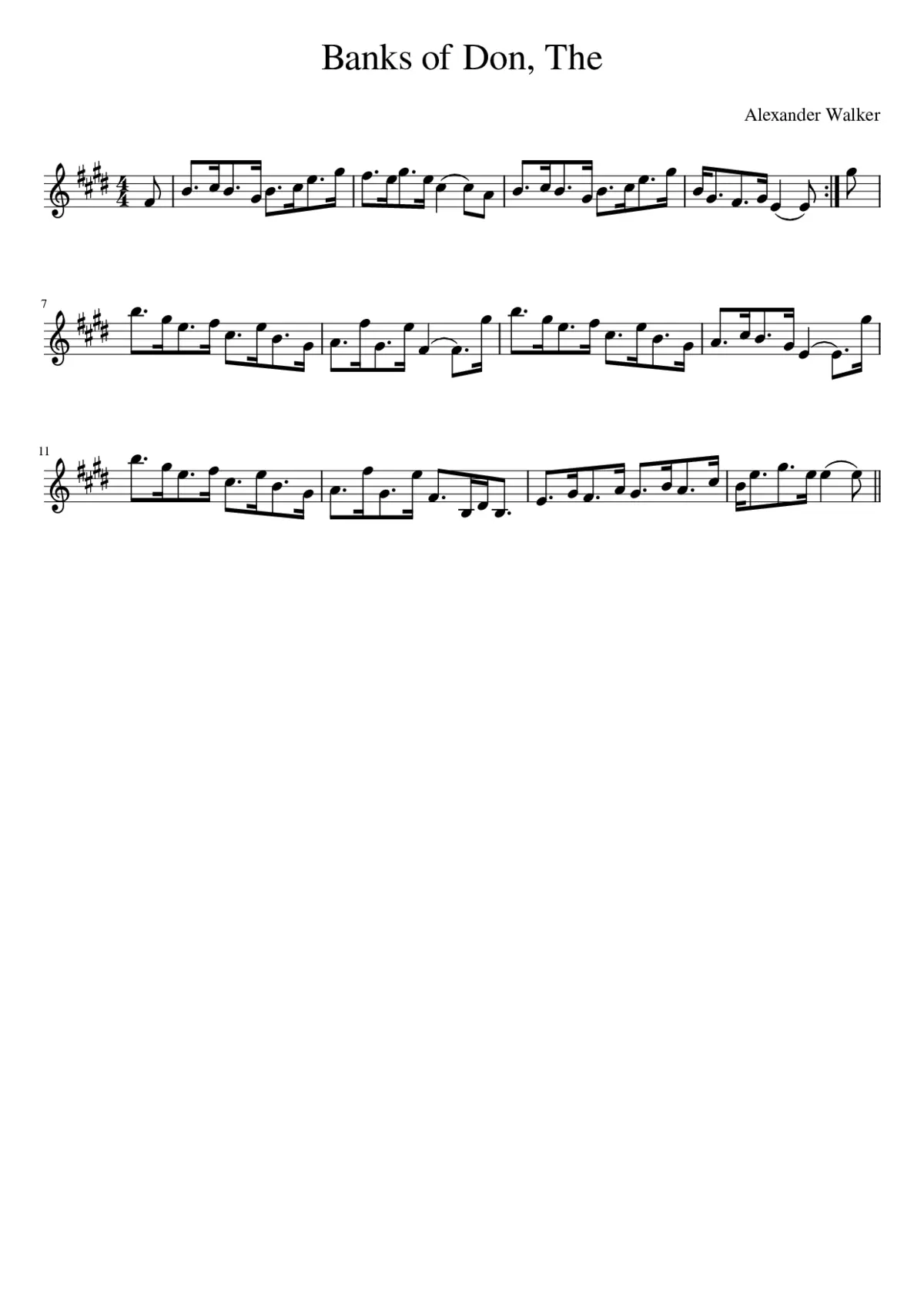 The Banks of Don - Page 1