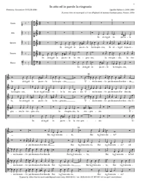 In atto ed in parole la ringrazio