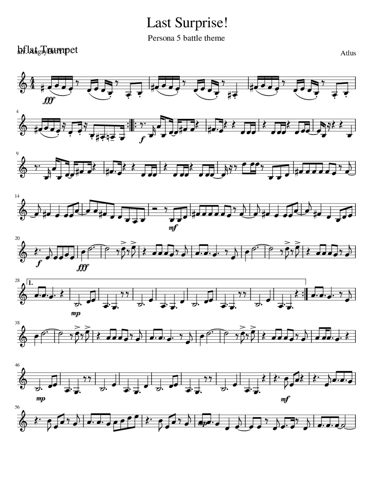 persona 5 - last surprise - Page 1