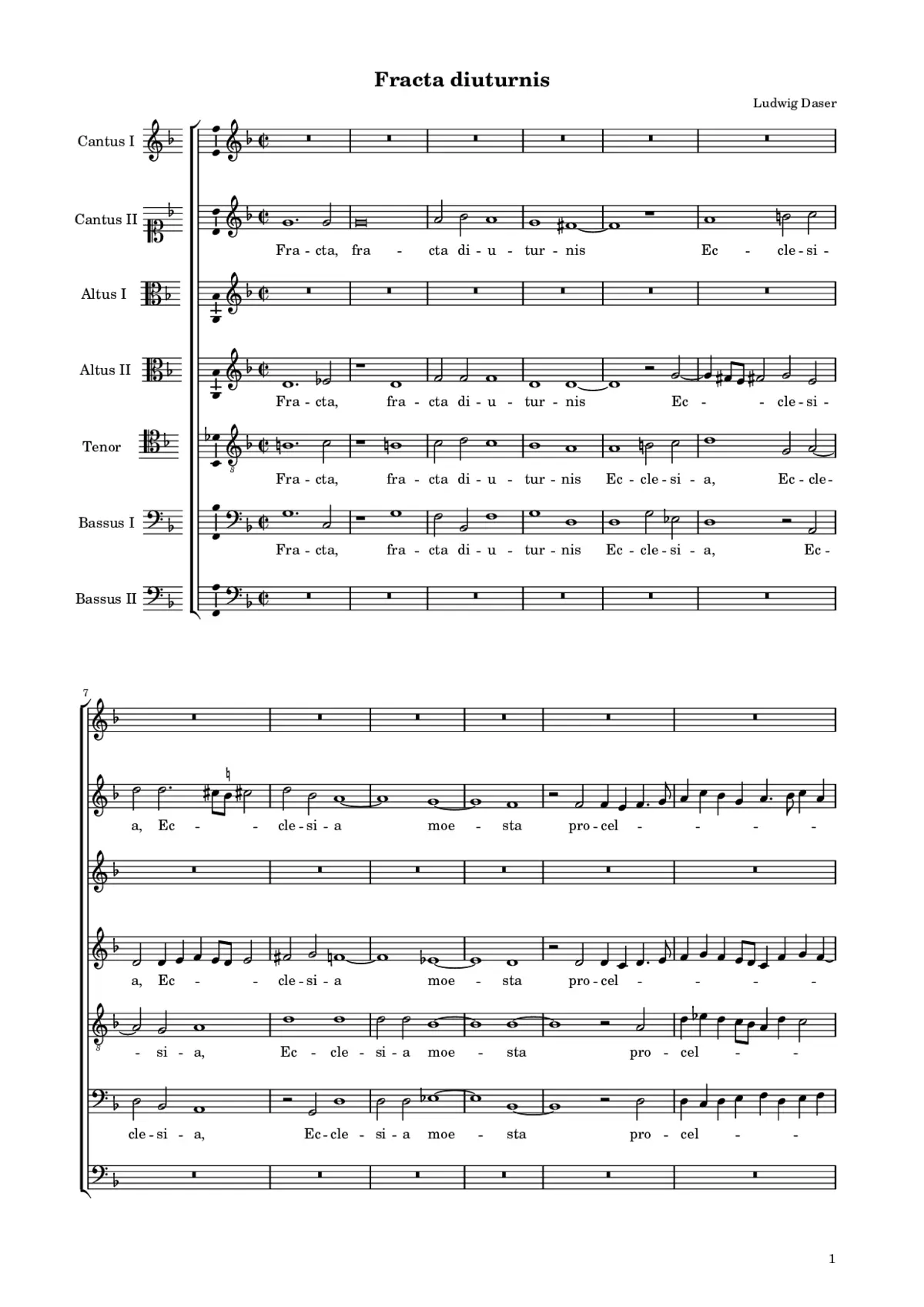 Fracta diuturnis - Page 1