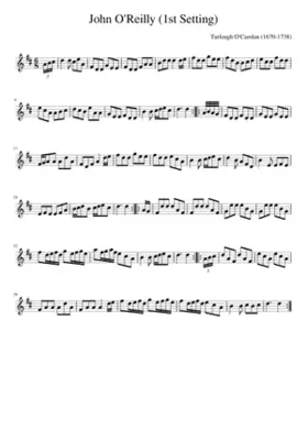 John O'Reilly (1st Setting)