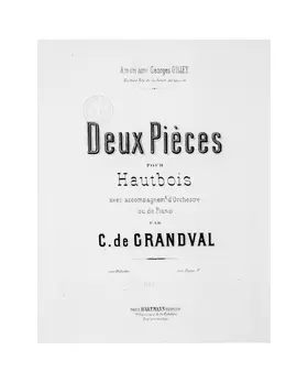 2 Pieces for Oboe and Piano