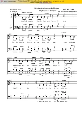 Shepherds came to Bethlehem (Przybiezeli do Betlejem)